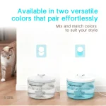 Fontaine pour chats, design ergonomique