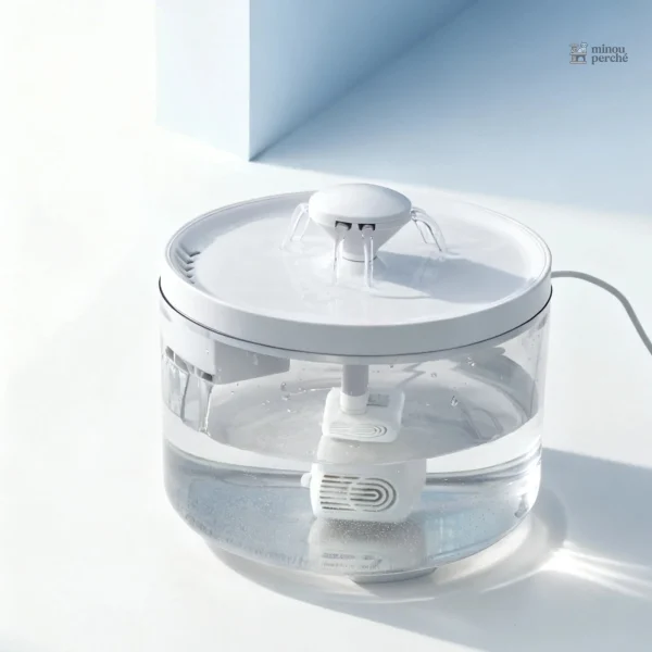 Fontaine à eau pour chat, design stylé