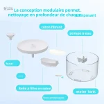 1,8L de confort pour votre chat avec cette fontaine