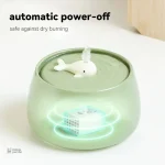 Fontaine à eau pour animaux, style zen en céramique