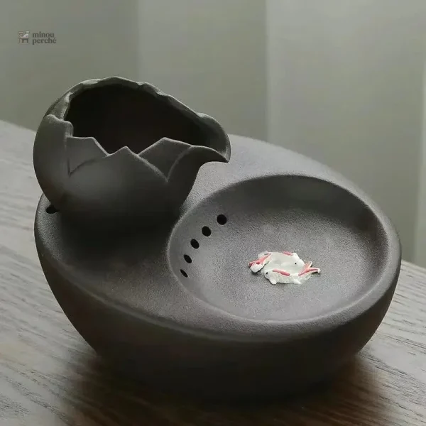 Fontaine douce pour encourager les chats à boire