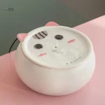 Fontaine élégante pour une hydratation saine des chats
