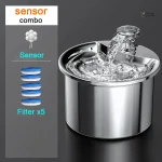 Fontaine à eau pour chat avec technologie de capteur innovante