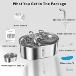 Accessoire indispensable pour l'hydratation des félins