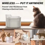 Distributeur d'eau pour chats, modèle sans fil 2L
