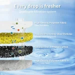 Système d'eau pour chat, design "Cascade Libre