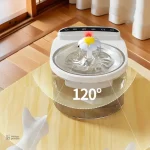 Fontaine à eau pour animaux avec design moderne