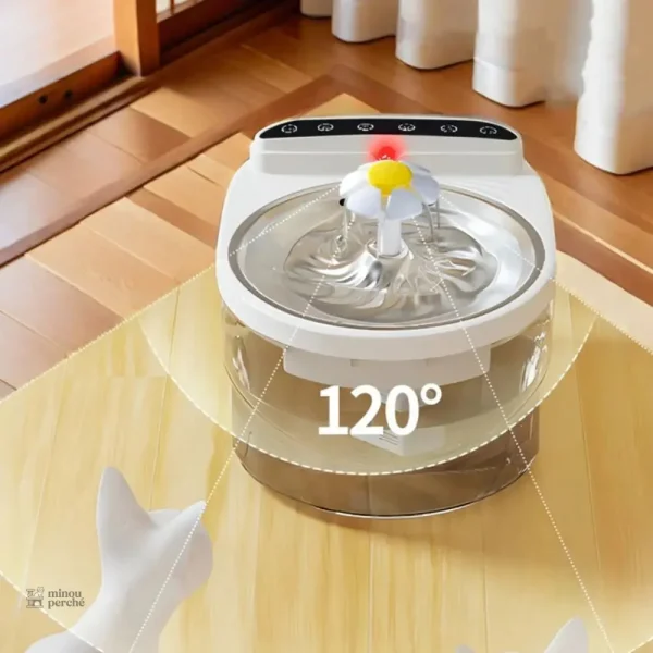 Fontaine à eau pour animaux avec design moderne