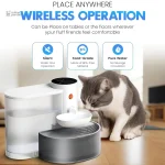 Appareil à eau pour chat au fonctionnement calme