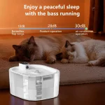 Accessoire de bien-être pour chats, eau fraîche en continu