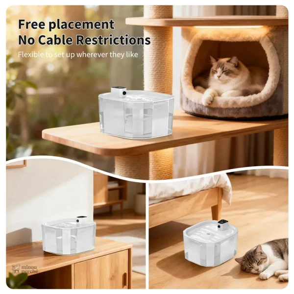 Fontaine Ondine Libre, solution pratique pour chats