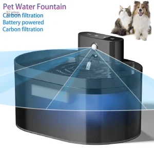 Fontaine à eau pour chat Source Luna sans fil