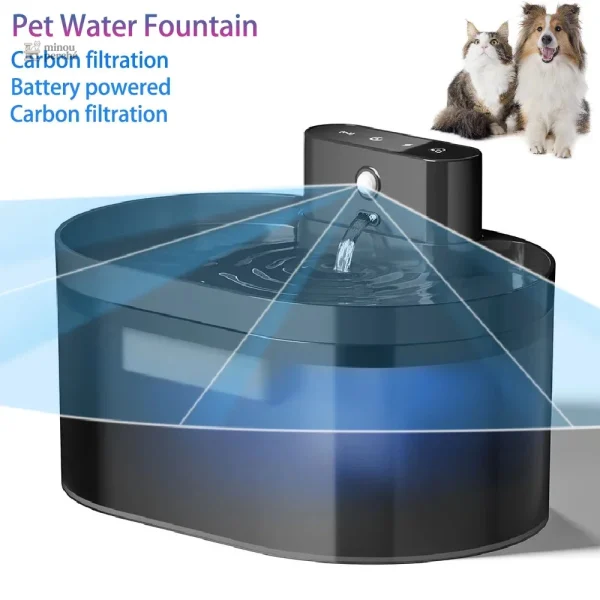 Fontaine à eau pour chat Source Luna sans fil