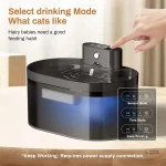 Fontaine à eau pour chat avec capteur automatique