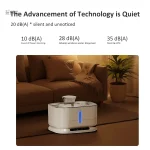 Accessoire pour chat : fontaine à eau design moderne