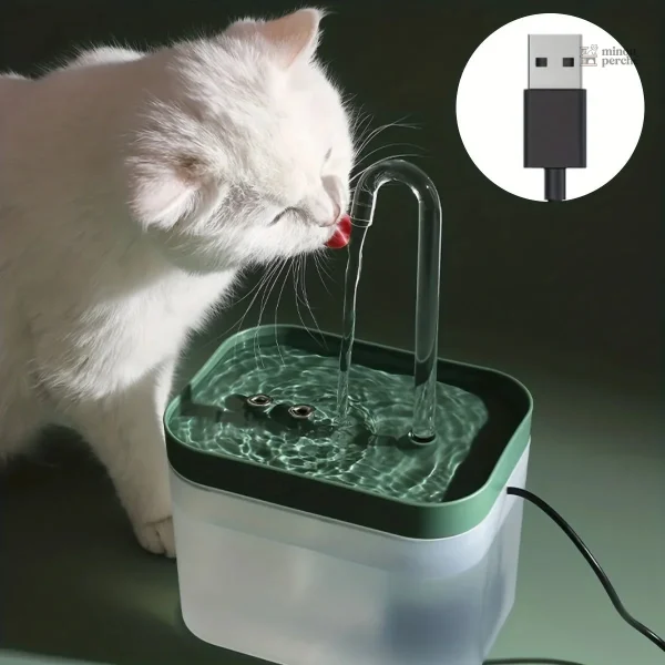 Fontaine à eau silencieuse pour chat "Source Zen