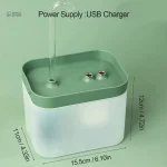 Distributeur d'eau pour félin avec filtration continue