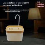 Fontaine à eau pour chat, design apaisant et fonctionnel