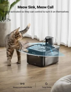 Fontaine à eau inox pour animaux - MiaouFlow