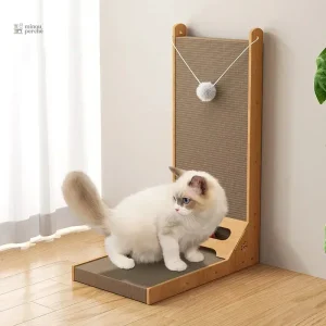 Accessoire de jeu et grattage pour félins