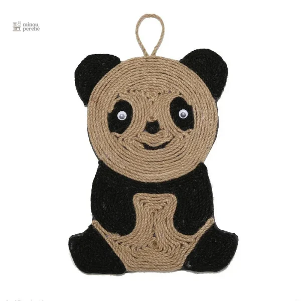 Griffoir pour chat en forme de panda
