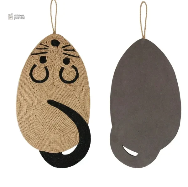 Griffoir pour chat en forme de souris