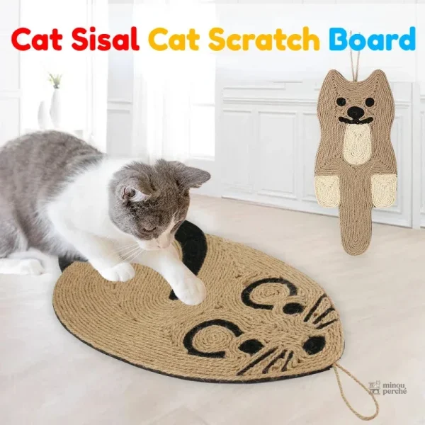 Accessoire pour chat, griffoir souris amusant