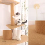 Arbre à chat haut de gamme adapté aux Maine Coons
