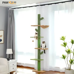 Arbre à chat ajustable cactus "CactusEscapade