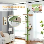 Arbre à chat cactus ajustable pour espaces variés