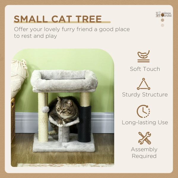 Espace de jeu attrayant pour chats avec tunnel