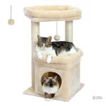 Arbre à chat avec condo pour un confort optimal