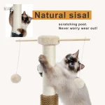 Modèle PawsPlay : arbre à chat pratique et fonctionnel
