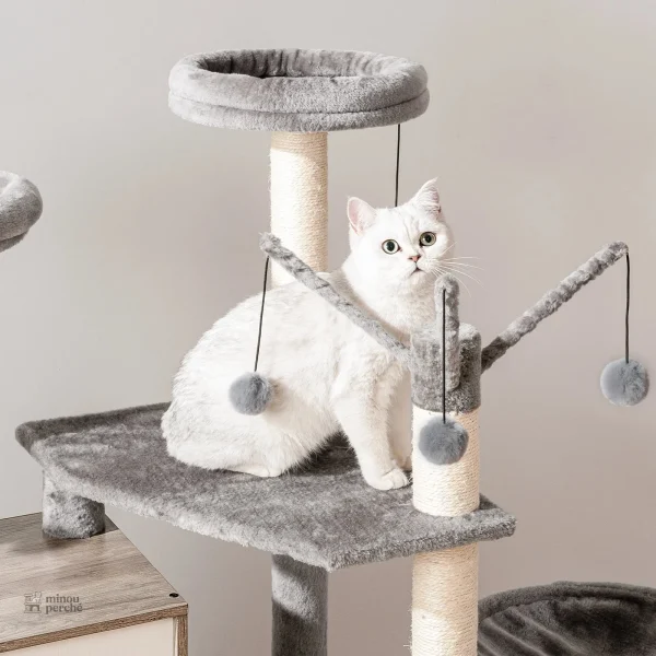 Arbre à chat pratique - Idéal pour petits espaces