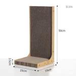 Griffoir design ScratchPal, parfait pour les chats actifs