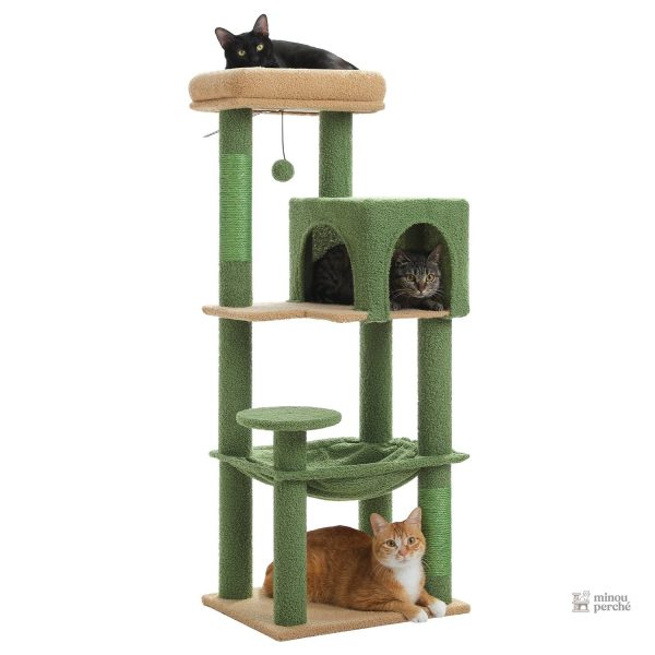 Arbre à chat FelineKingdom pour jeux et repos