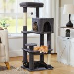 Arbre à chat avec plusieurs niveaux