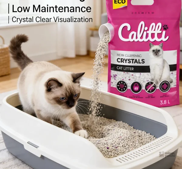 Litière pour chat à base de cristaux de silice, 3.8L