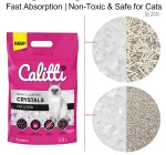 Cristaux de silice CrystalClean, solution hygiénique pour chats