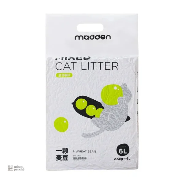 Litière Mixte Tofu & Bentonite - HybridClean Ultra