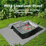 Litière pliable pour chat idéale pour les voyages