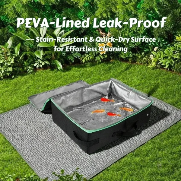 Litière pliable pour chat idéale pour les voyages