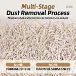 Litière rapide EcoClump, absorption optimale