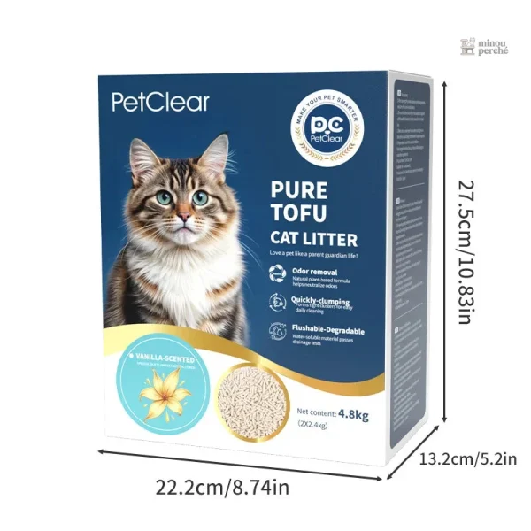 PureTofu FreshCare : litière sans odeur pour animaux
