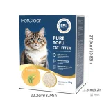 Litière à base de tofu, une alternative durable pour chats