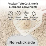 Litière écologique au tofu, parfaite pour les chats