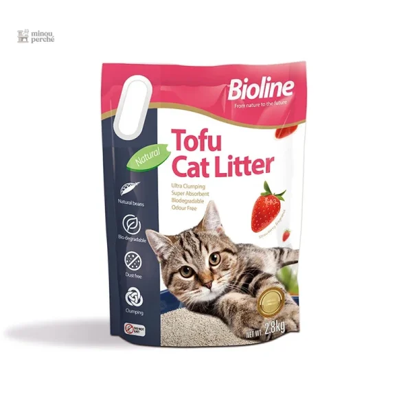 Bioline Tofu 7L, solution pour litière saine