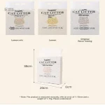 Tofu litière douce pour chats, parfum pêche