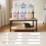 Litière écologique pour chats, formule ultra absorbante