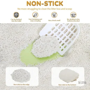 Litière pour chat en tofu, duo pack pour plus de praticité